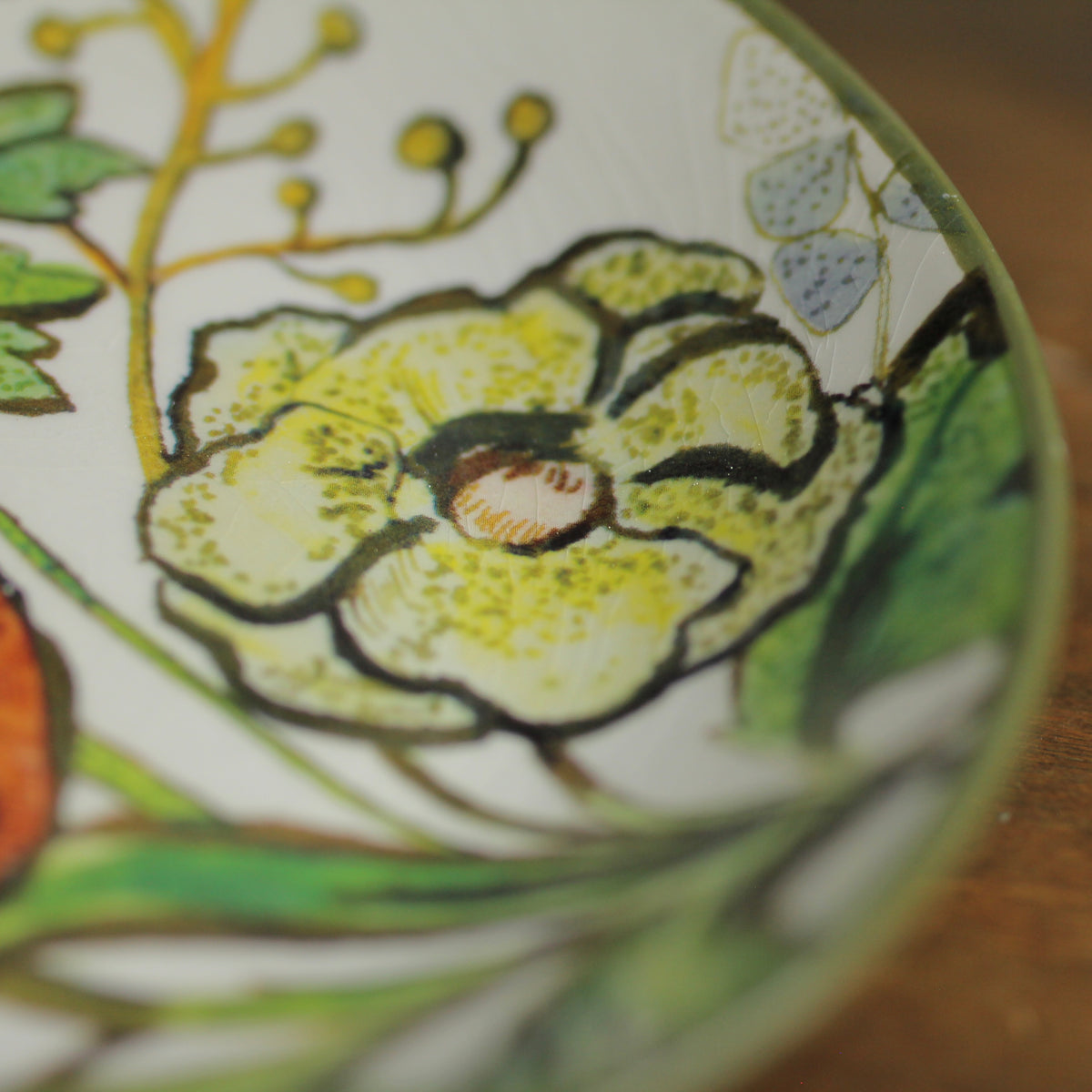Set of Two Williams-Sonoma Pomegranate Pasta Bowls, Portugal, 2011