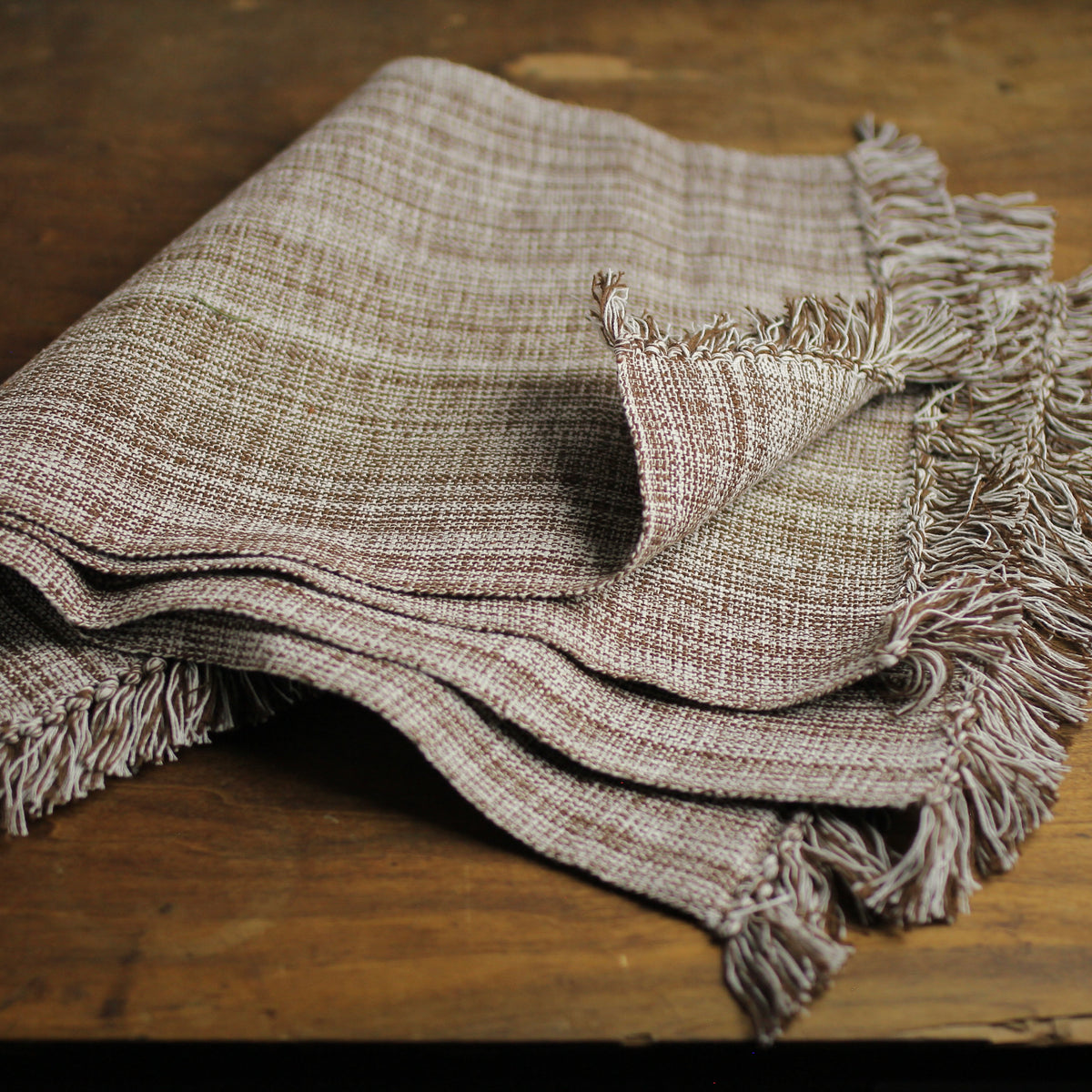 Set of 4 Woven Cotton Placemats