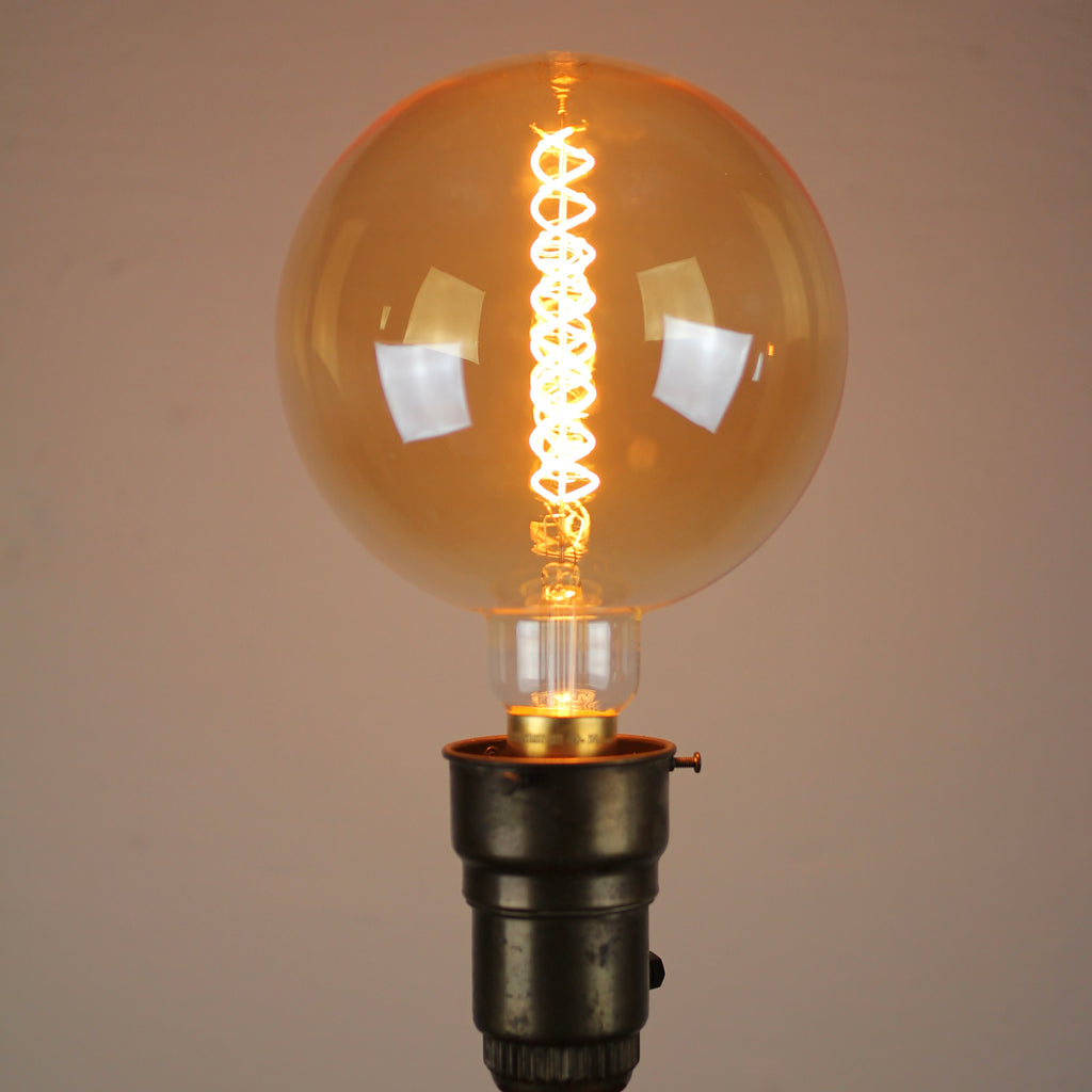 Early 20th Century Art Deco Mogul Torchiere Floor Lamp with Alabaster Nighlight Base