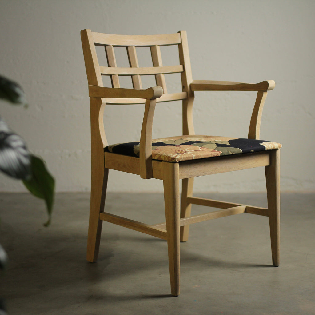 Set of 5 Restored Mid-Century Young Manufacturing Co. Windowpane-Back Dining Chairs (c. 1940s-1960s)
