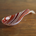 Hand-Fused Glass Spoon Rest