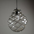 Vintage Blown Glass Venetian Pendant Light