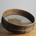 Antique Primitive Brentwood Grain Sieve, Early 20th Century