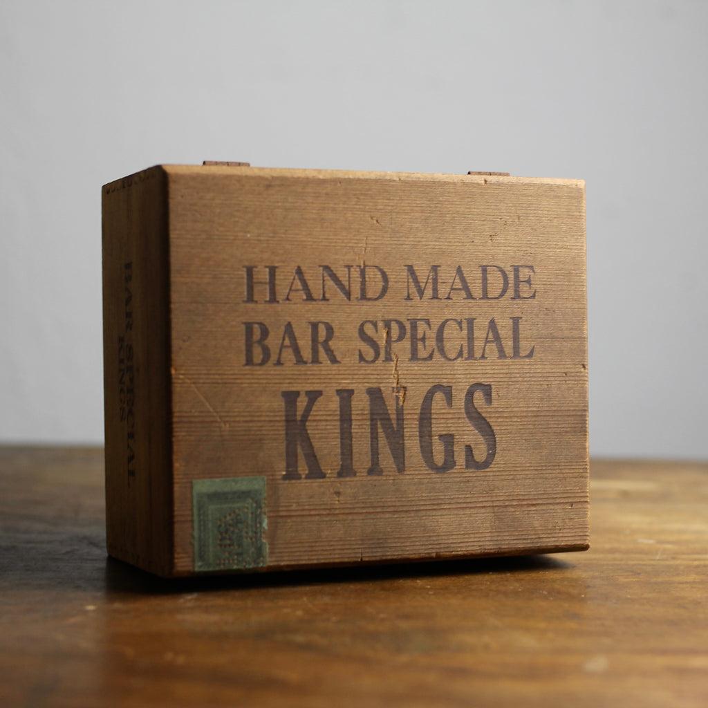 Vintage W.H. Snyder & Sons, Inc. Wooden "Bar Special Kings" Cigar Box, 1951