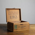 Vintage W.H. Snyder & Sons, Inc. Wooden "Bar Special Kings" Cigar Box, 1951