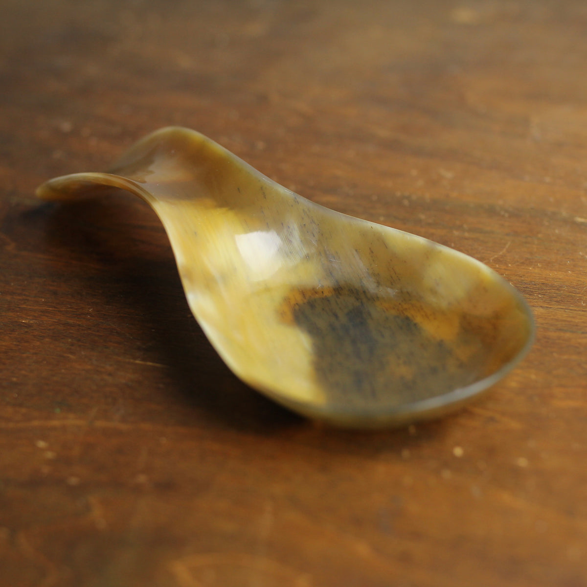 Handcrafted Buffalo Horn Spoon Rest