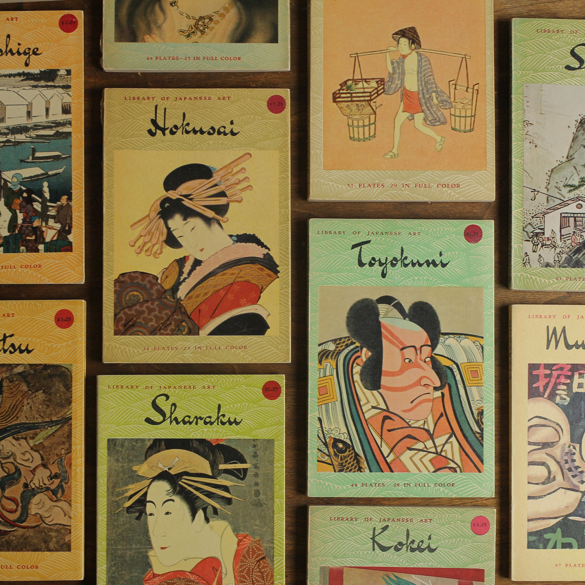 Vintage Kodansha Library of Japanese Art Book Set, 11 Volumes, Second Printing (1960)