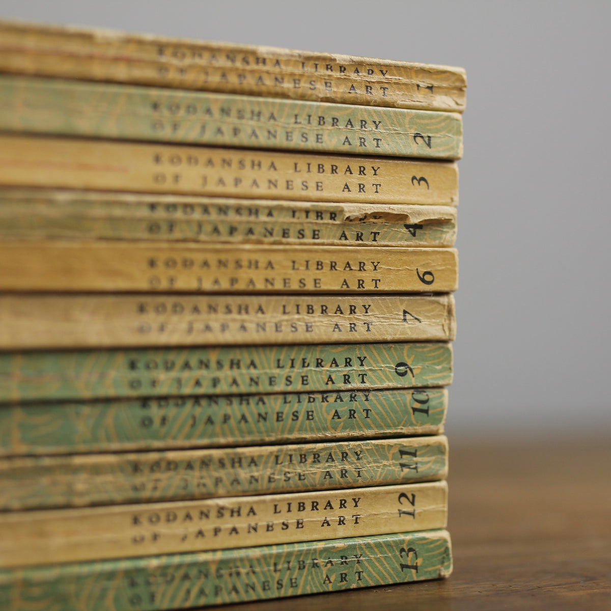 Vintage Kodansha Library of Japanese Art Book Set, 11 Volumes, Second Printing (1960)
