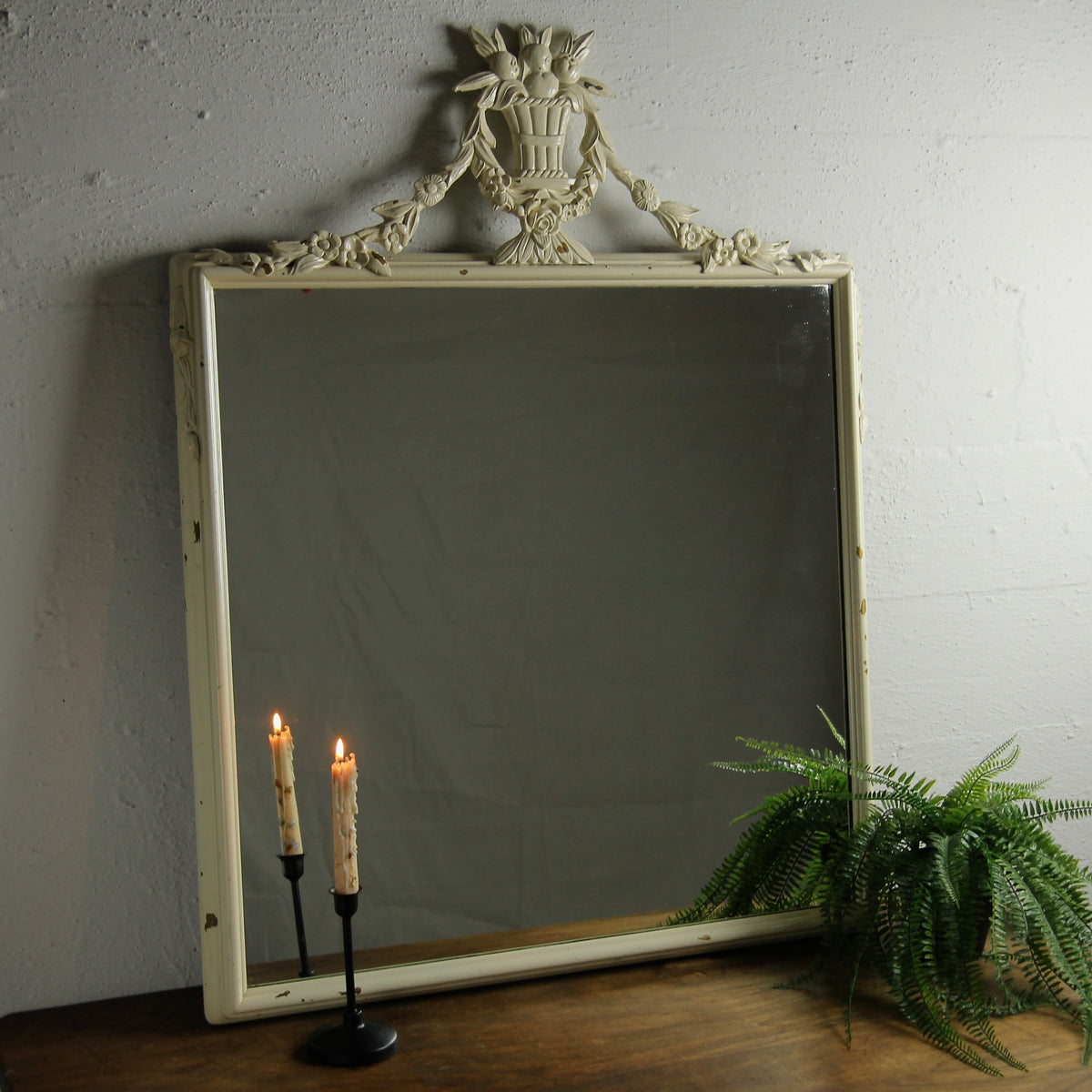 Vintage Rococo-Style Mirror